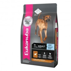 EUK Dog корм для взрослых собак крупных пород ягненок 12 кг.